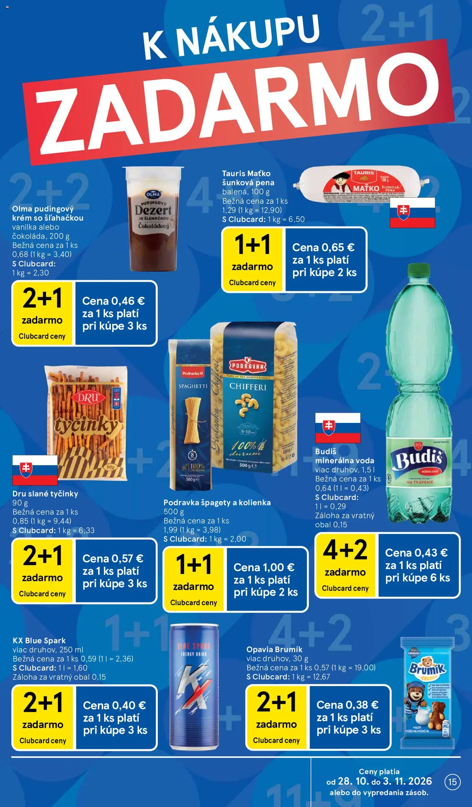 Nové Tesco akcie – leták je platný od 28.10.2026 | Strana: 15