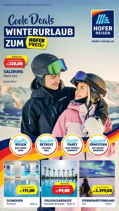 Hofer WINTERURLAUB ab 28.10.2026 gültig
