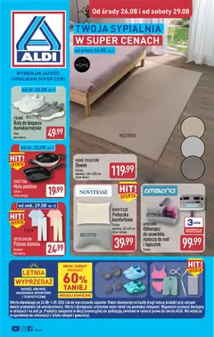 Pogląd oferty "Aldi gazetka - Hity od Środy i od Soboty" - ważna od 26.08.2026