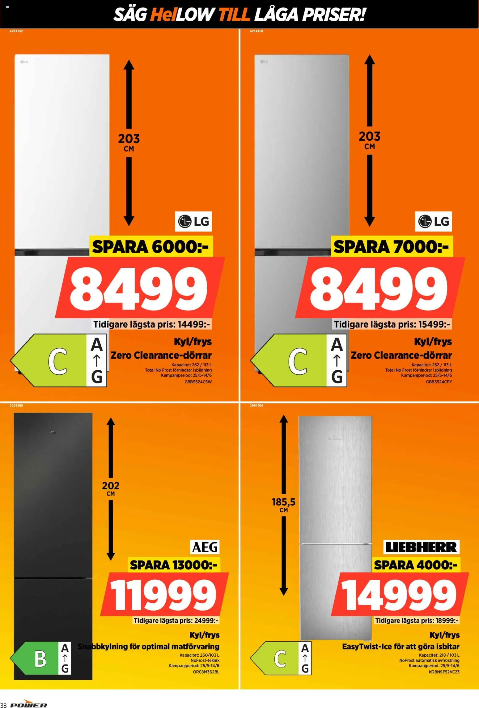 Power reklamblad aktuell från 25.05.2026 | Sida: 38