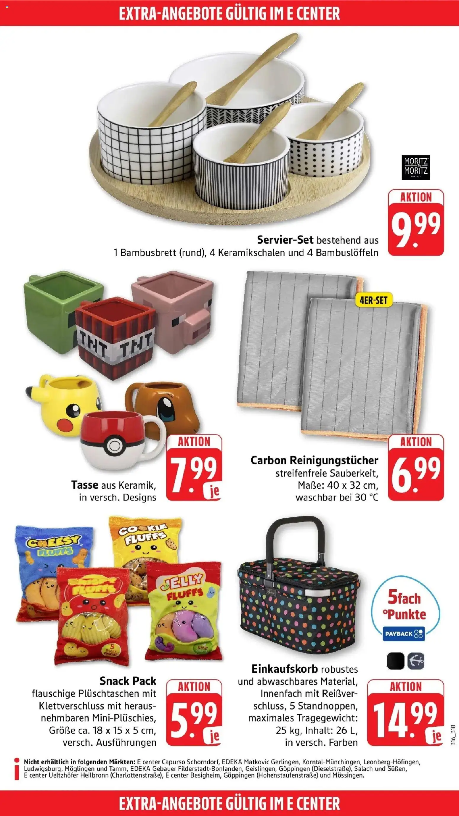 Edeka Prospekt Tübingen (ab 10.08.2026) » Angebote Online | Seite: 50 | Produkte: Reinigungstücher