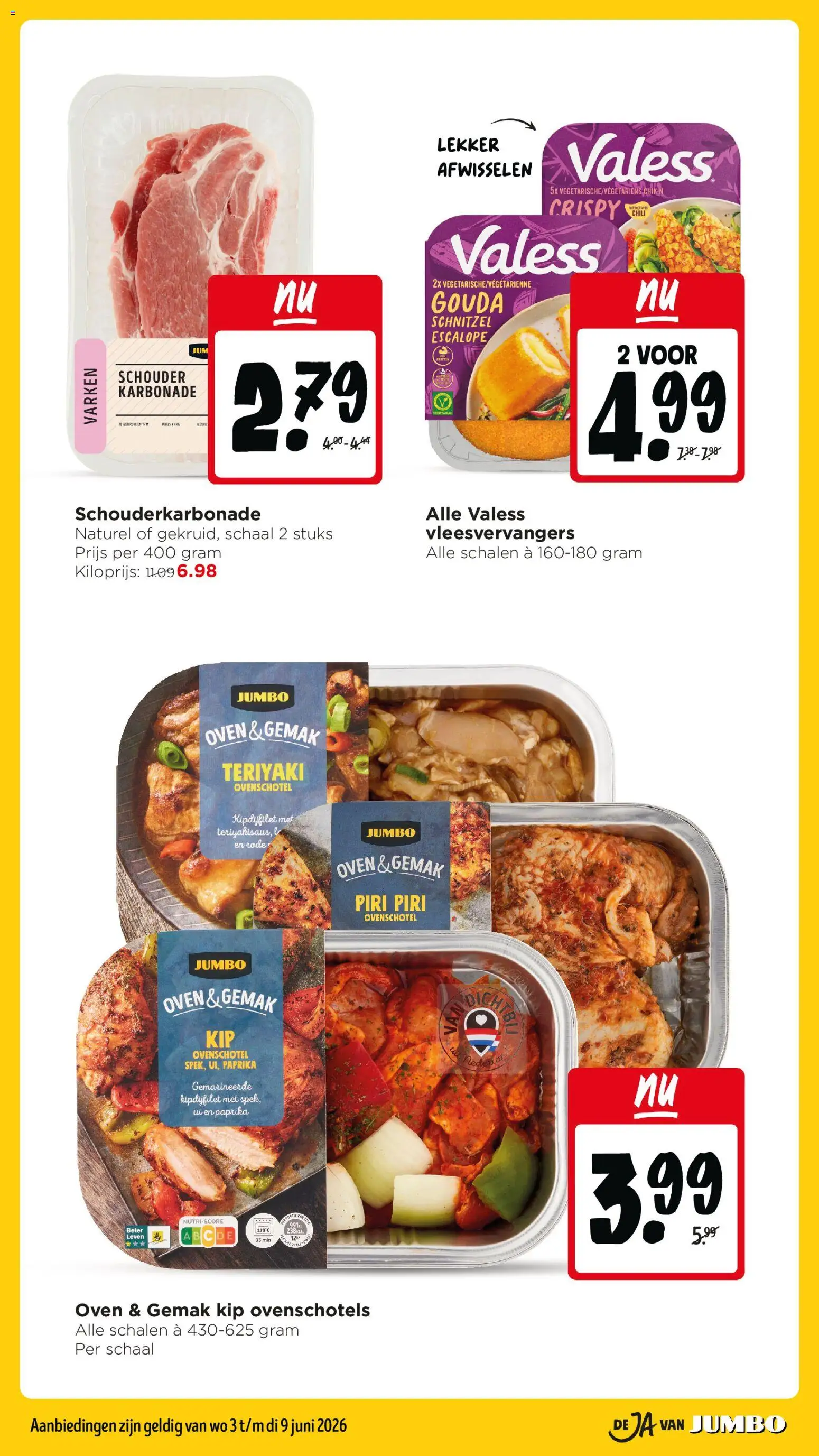 {H1} | Pagina: 11 | Producten: Schaal, Schnitzel, Oven, Gouda