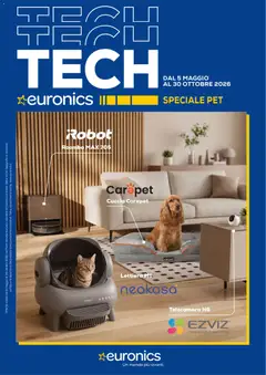 Anteprima del volantino Euronics volantino Pet valido a partire dal 05/05/2026