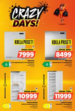 Power erbjudanden - Förhandsvisning av reklamblad från butik Power aktuell från 11.05.2026 | Sida: 54 | Produkter: Diskmaskin, Kuvert, Kylskåp
