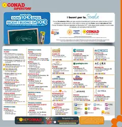 Anteprima del volantino Conad volantino Superstore Sicilia valido a partire dal 23/09/2026 | Pagina: 31 | Prodotti: Scaletta, Libri, Tè, Polo
