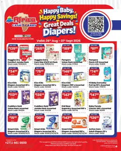 Africa Cash & Carry specials catalogue – valid from 26/08/2026