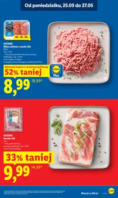 Pogląd oferty "Mięso mielone z szynki, XXL, 800 g" - ważna od 25.05.2026 | Strona: 15