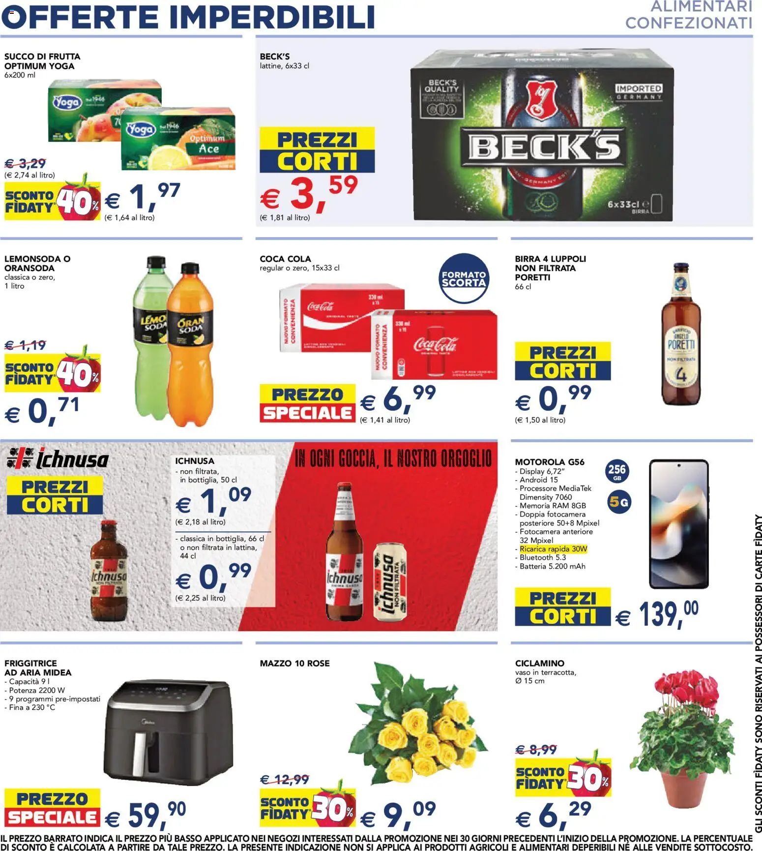 Volantino Esselunga S del 10/09/2026 | Pagina: 10 | Prodotti: Succo, Frutta, Basso, Coca Cola