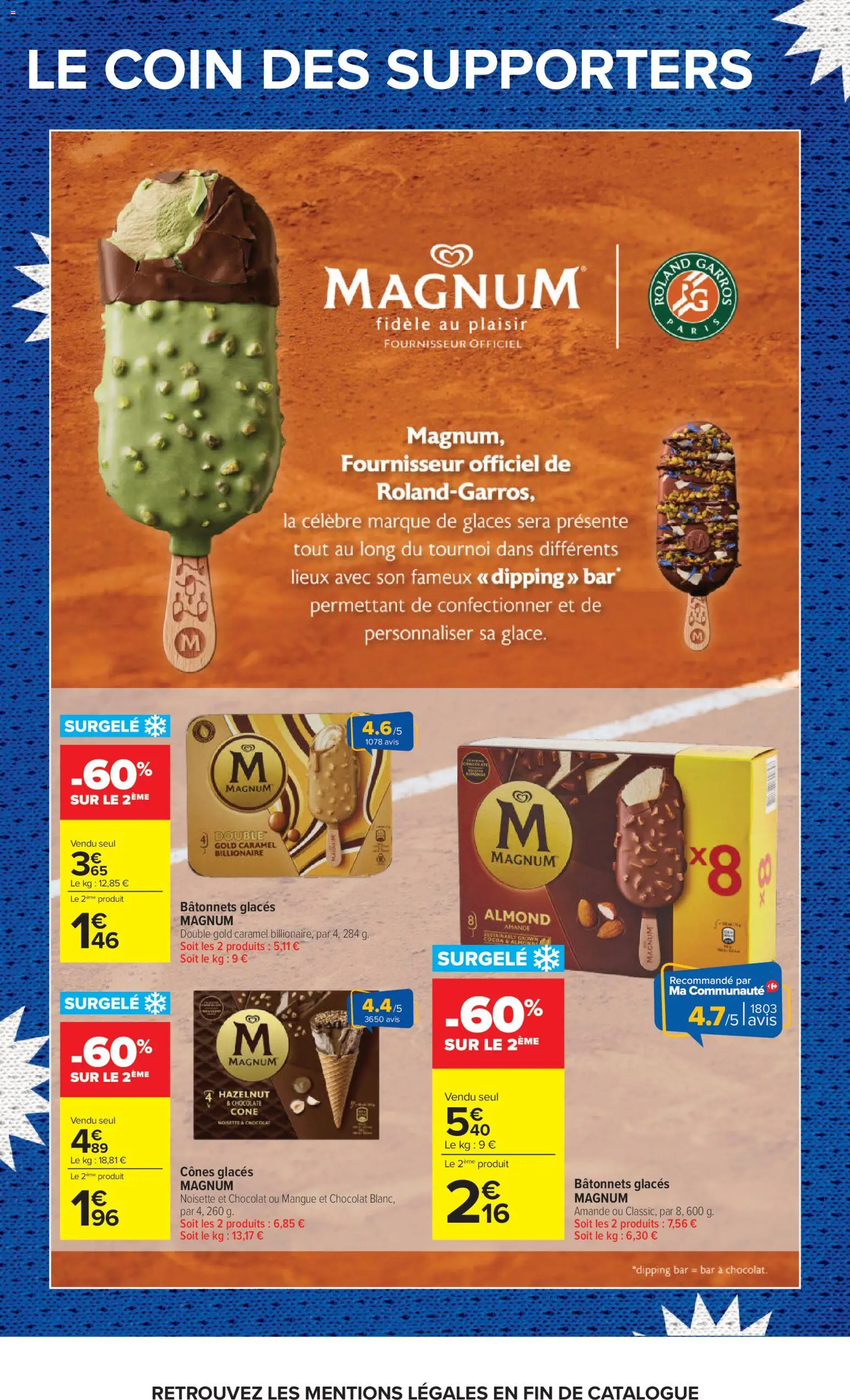 {H1} | Page: 11 | Produits: Glaces, Amande, Noisette, Cônes