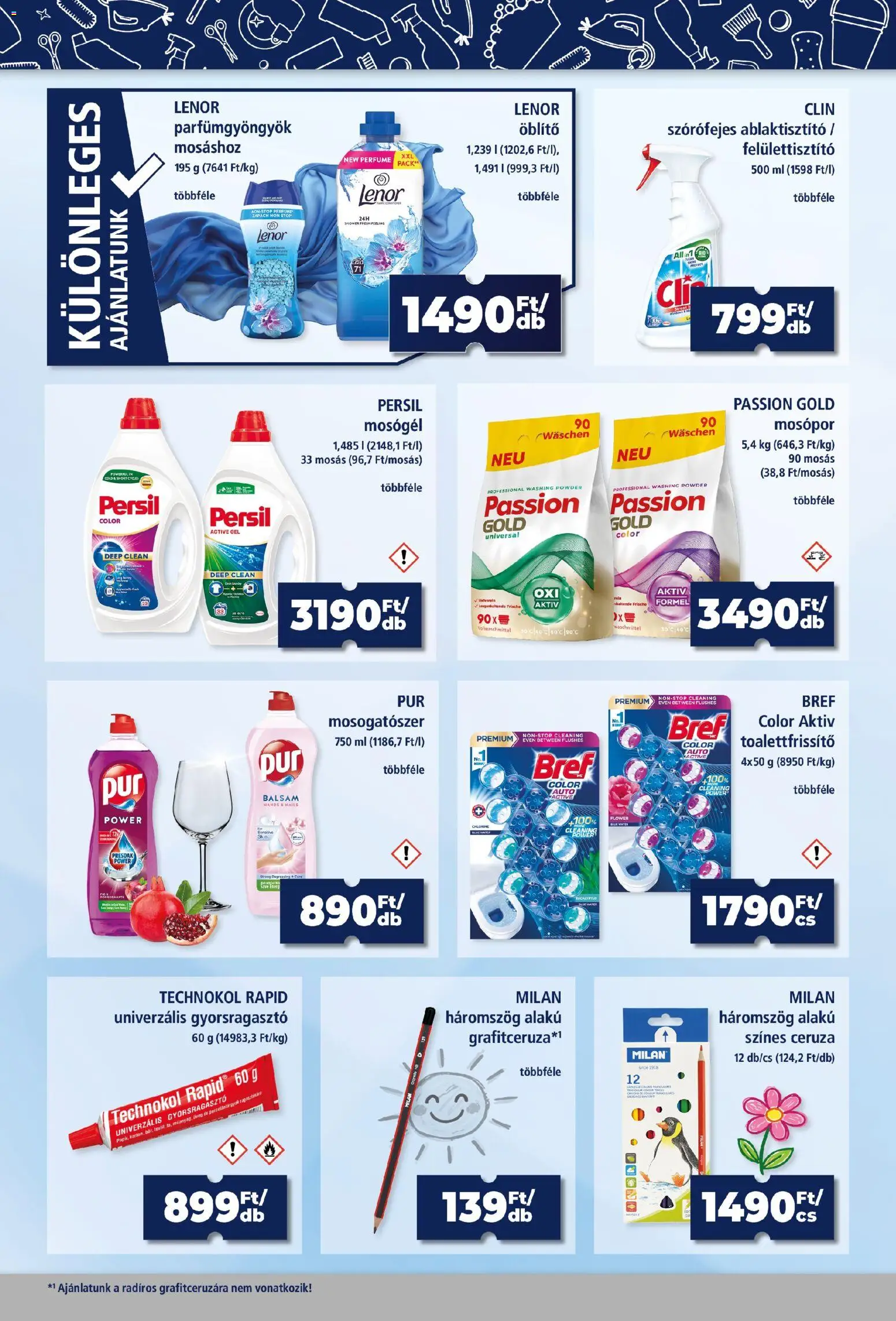 Goods Market akciós ujság - amely érvényes a következő dátumtól: 2026.09.03. | Oldal: 2 | Termékek: Persil, Üveg, Mosógél, Öblítő