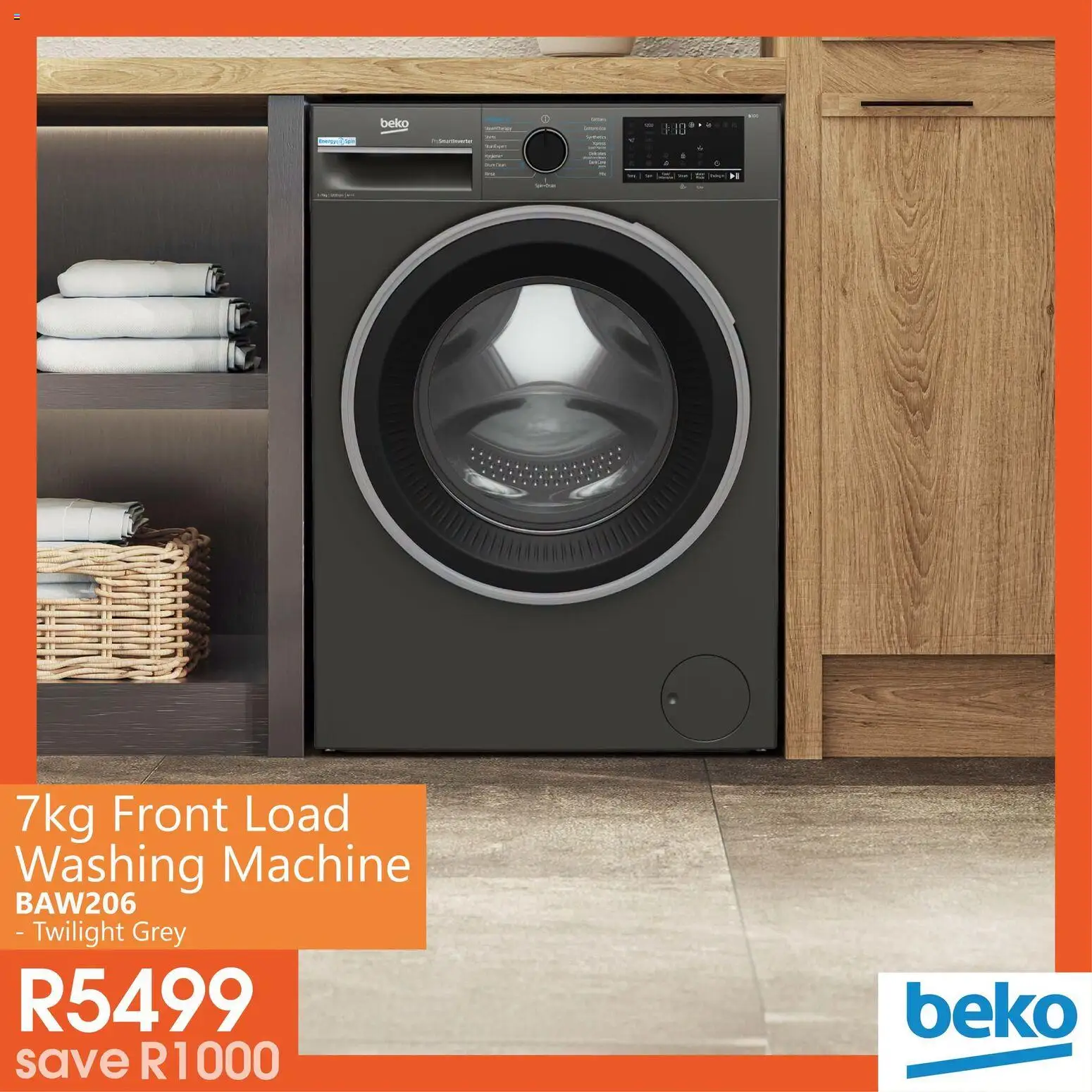 New Tafelberg Furnishers catalogue – valid from 01/07/2026 | Page: 10 | Products: Washing machine