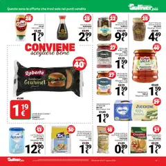 Anteprima del volantino Gulliver volantino valido a partire dal 18/08/2026 | Pagina: 31 | Prodotti: Sale, Olive, Olio extra vergine, Zucchine