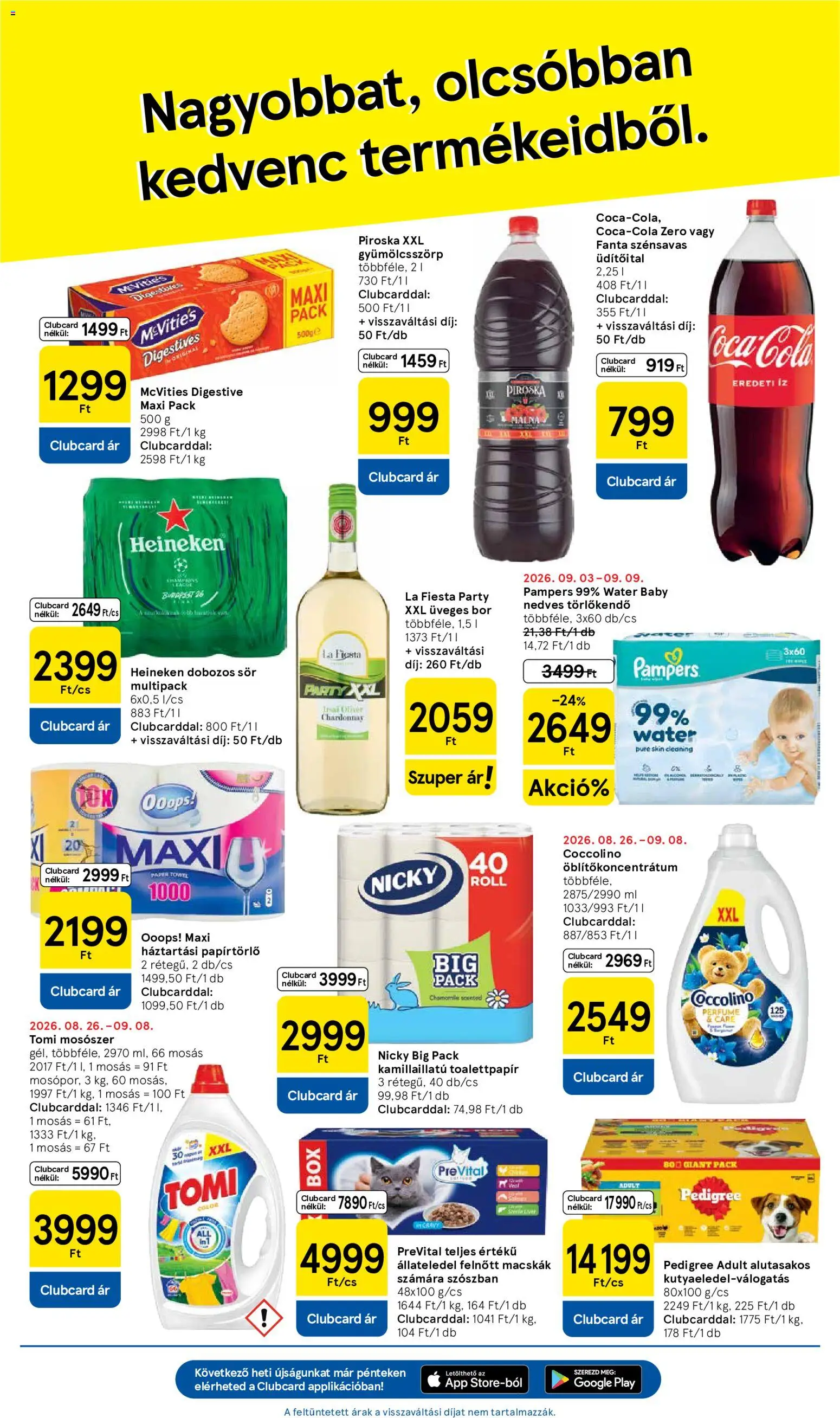 Tesco akciós ujság - amely érvényes a következő dátumtól: 2026.09.03. | Oldal: 11