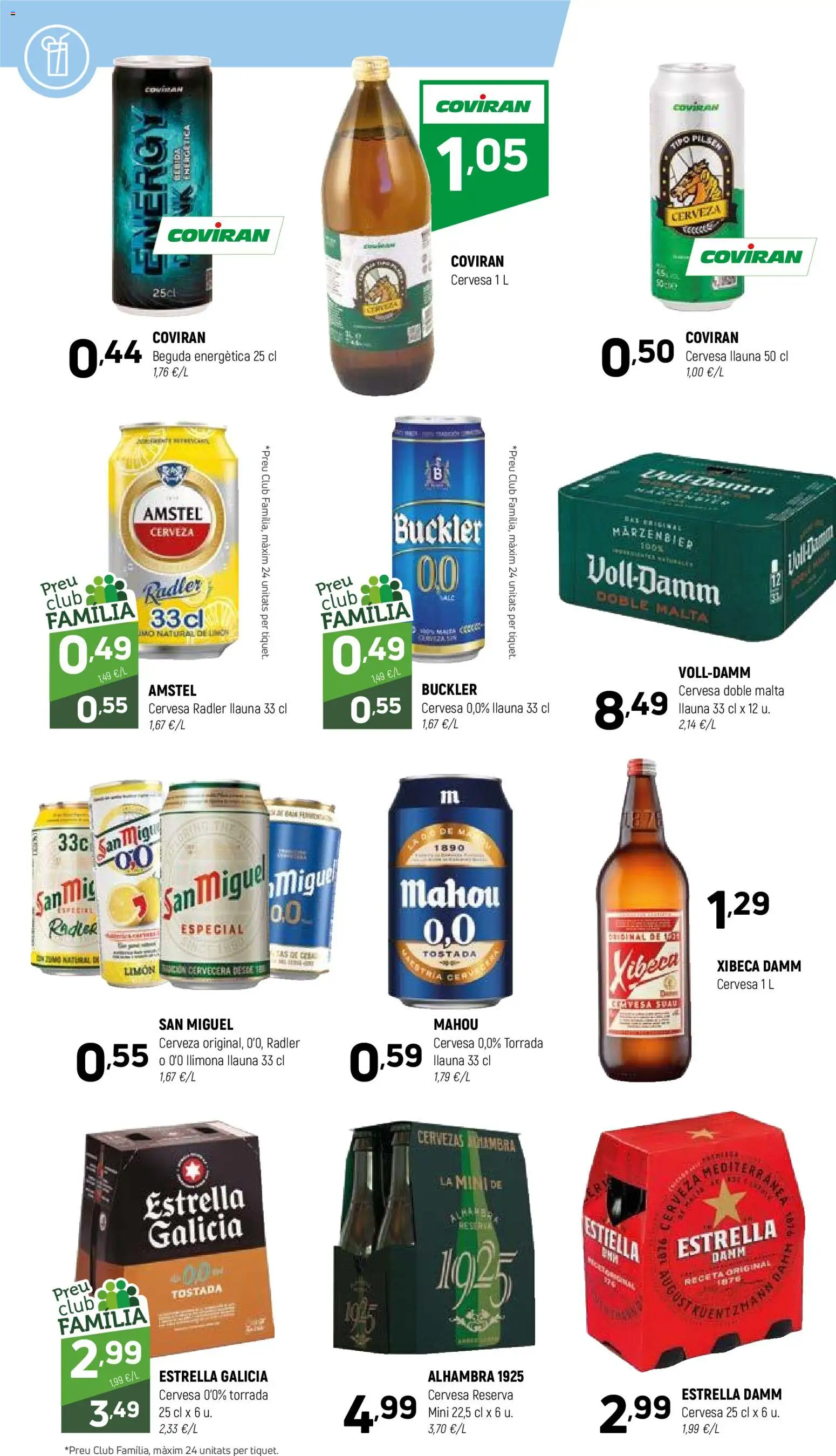 Coviran Ofertas │ válido desde el 08/09/2026 | Página: 12 | Productos: Radler, Cerveza, Limón