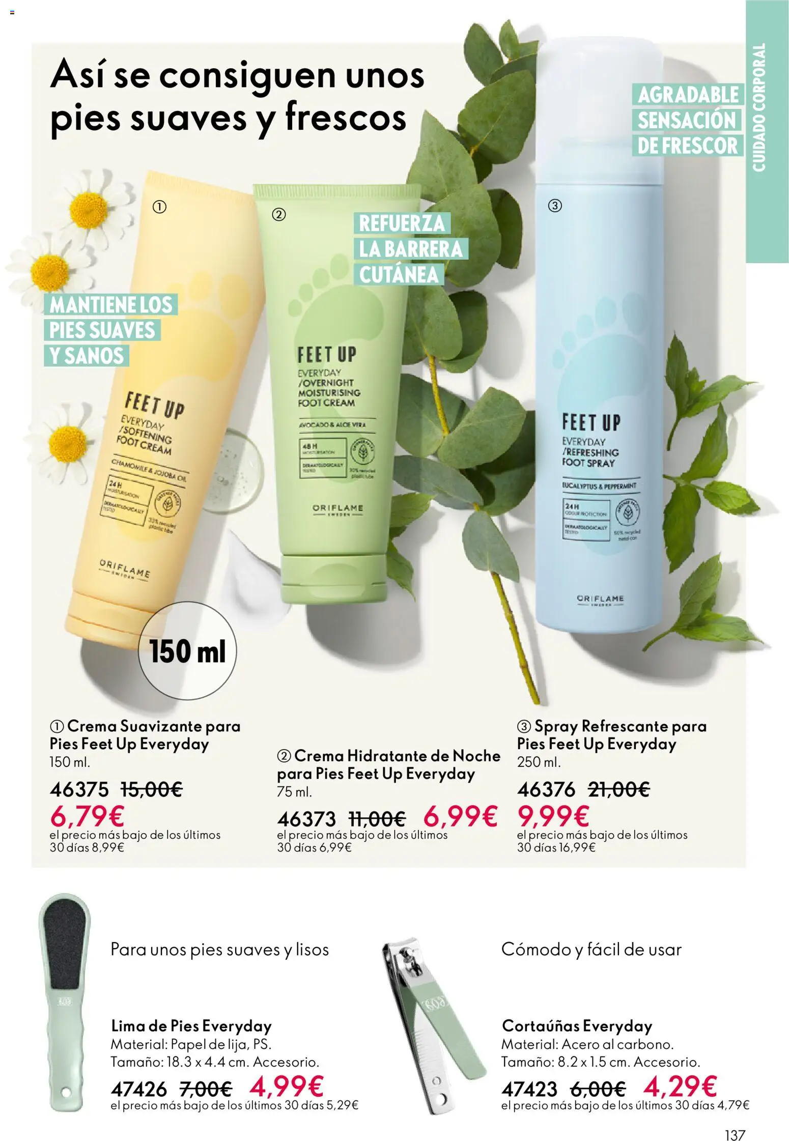 Oriflame - Catálogo Campaña 4 │ válido desde el 11.03.2026 | Página: 137 | Productos: Βερμούτ, Crema, Crema hidratante, Suavizante