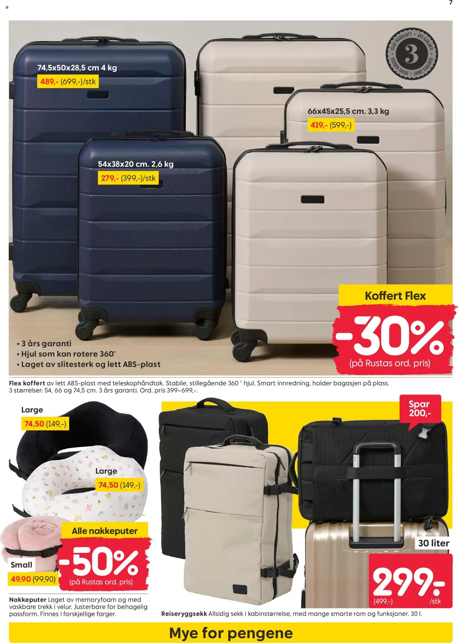 {H1} | Side: 7 | Produkter: Persienn, Koffert