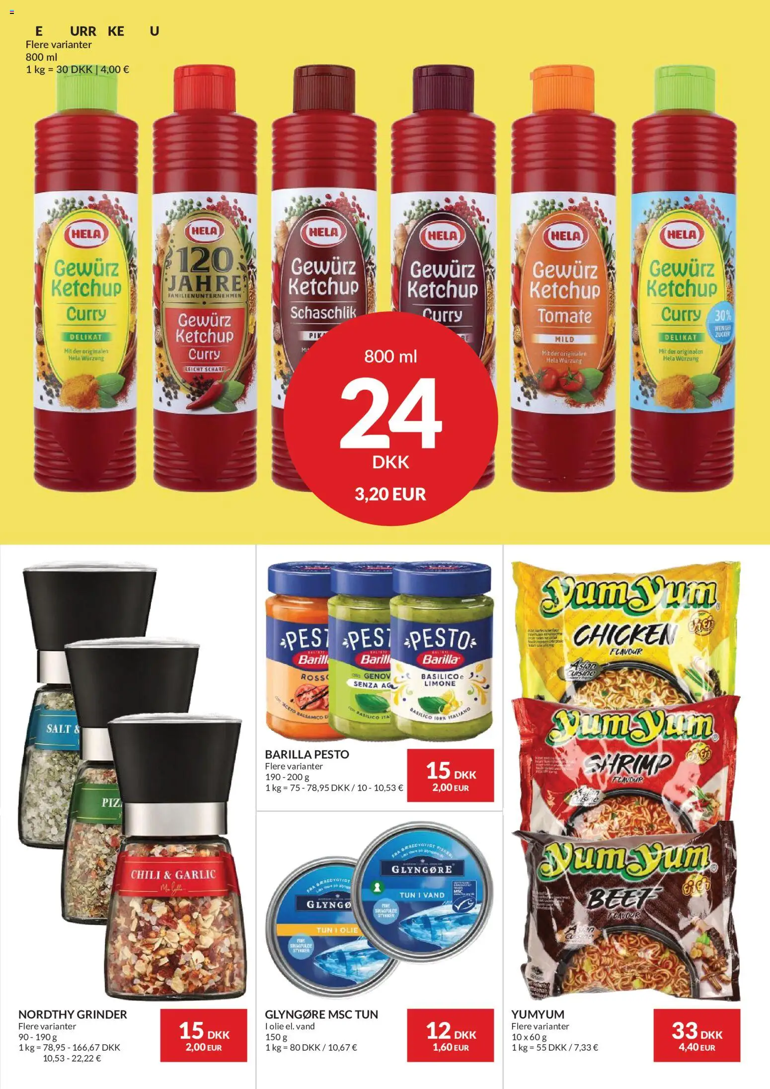 Nielsen Discount tilbudsavis – gyldig fra 27/08/2026 | Side: 7 | Produkter: Olie, Salt, Tun, Pesto