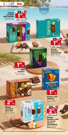 Vista previa Helado bombón mini surtido, pack-8 x 36 g válido desde el 13.05.2026 | Página: 2