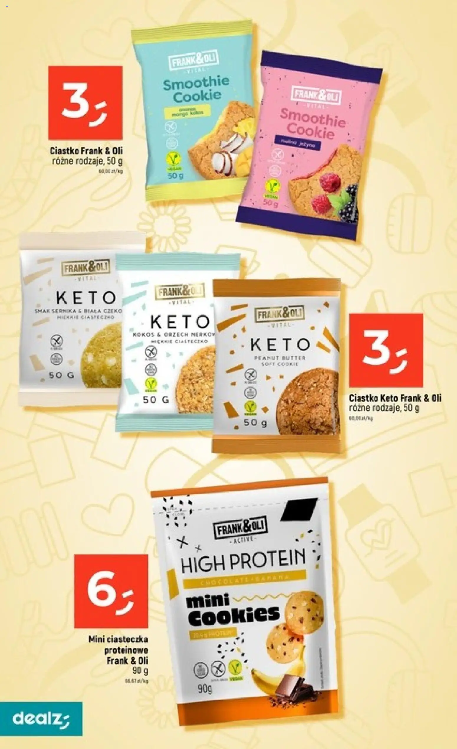 Dealz gazetka od 03.09.2026 | Strona: 20 | Produkty: High Protein, Smoothie, Ciasteczka