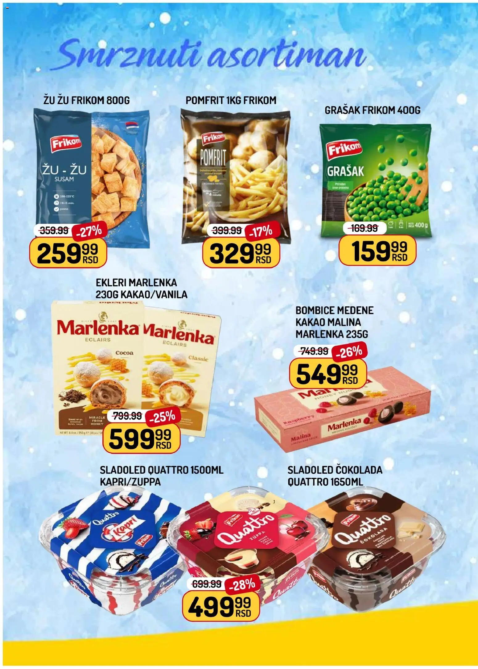 Aman katalog - važi od 03.07.2026 | Strana: 6 | Proizvode: Sladoled, Pomfrit, Malina, Čokolada