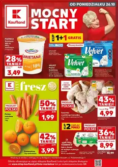 Pogląd oferty "Kaufland gazetka - Mocny start" - ważna od 26.10.2026