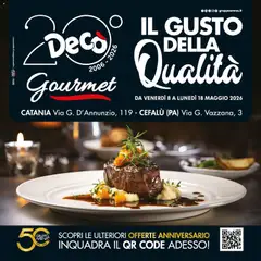 Anteprima del volantino Decò volantino Gourmet Sicilia valido a partire dal 08.05.2026