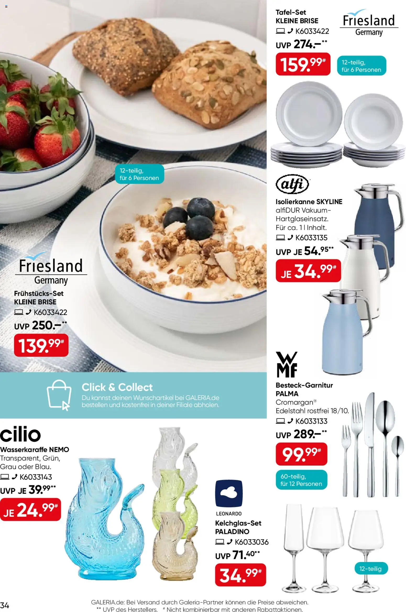Galeria Karstadt Kaufhof Prospekt 	 – gültig ab 11.05.2026 | Seite: 34