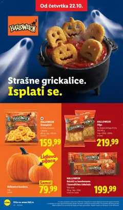Halloween bundeva, 1 kg - pregled Lidl kataloga - važi od 22.10.2026 | Strana: 58 | Proizvode: Bundeva