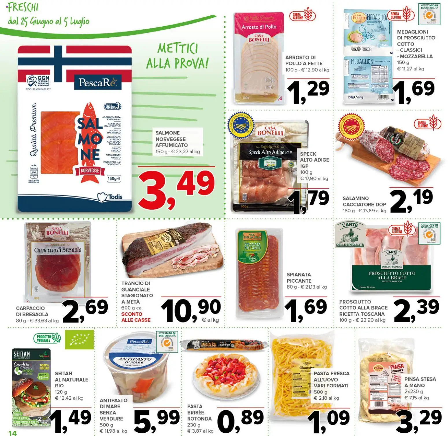 Volantino Todis del 25/06/2026 | Pagina: 14