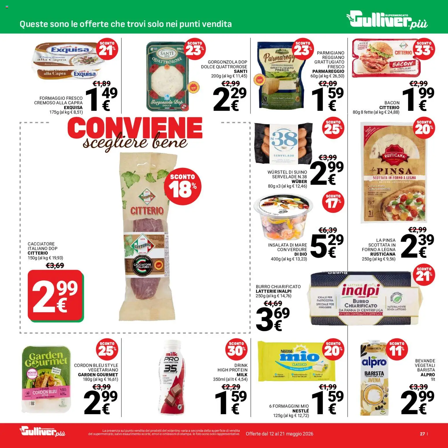 Volantino Gulliver del 12.05.2026 | Pagina: 27