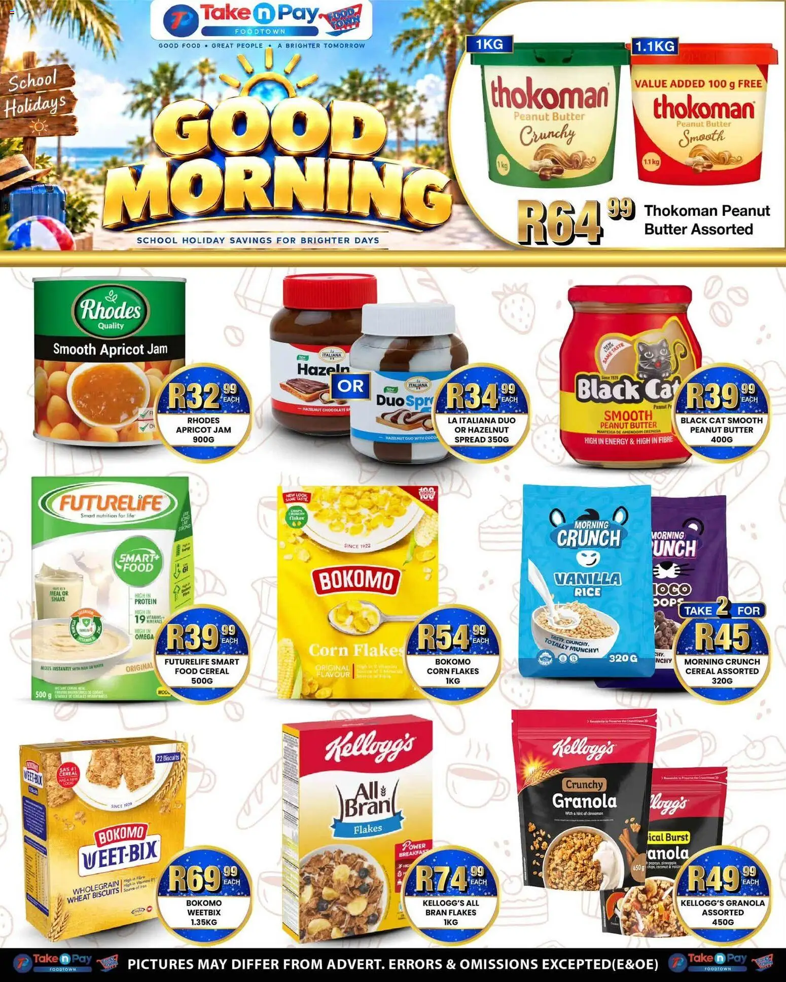 New Take n Pay catalogue – valid from 28/09/2026 | Page: 18 | Products: Breakfast, Biscuits, Chocolate, Rice