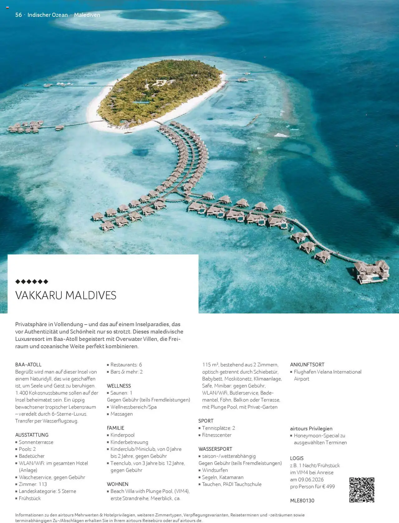 TUI airtours Katalog  Erstklassige Fernreisen 2025/26 – gültig ab 01.11.2025 | Seite: 56