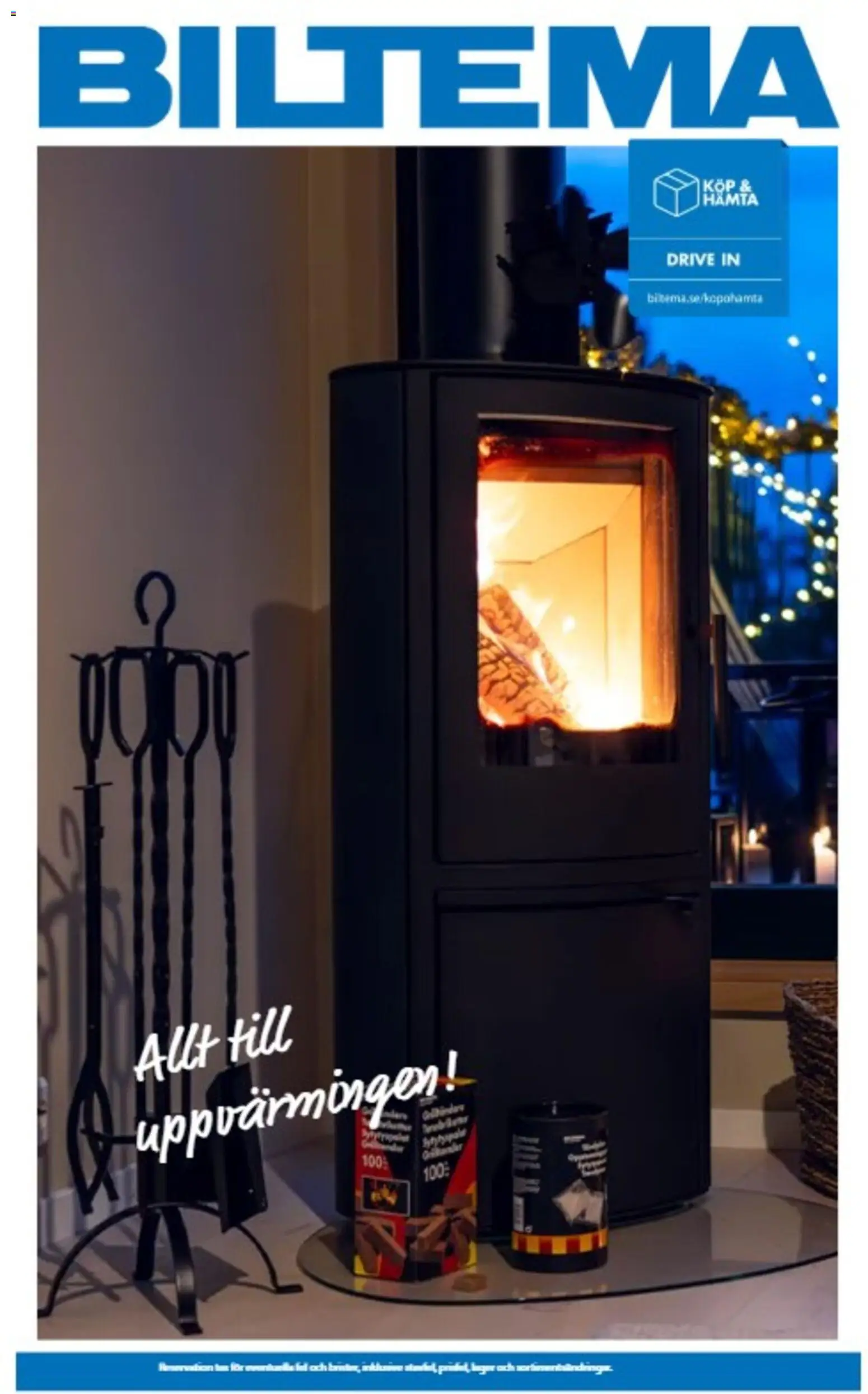 Biltema reklamblad aktuell från 23/10/2026 | Sida: 1