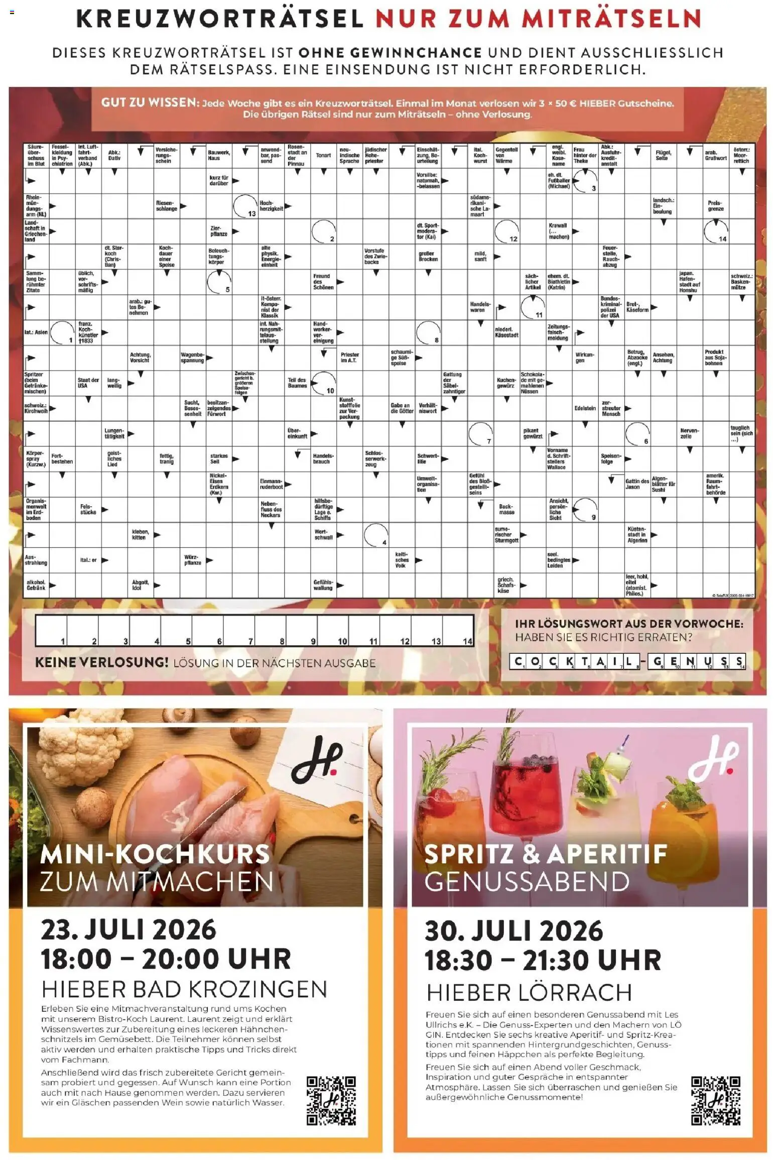 Edeka prospekt Schliengen – gültig ab 13.07.2026 | Seite: 15 | Produkte: Hahnchen, Theke, Brot, Wein