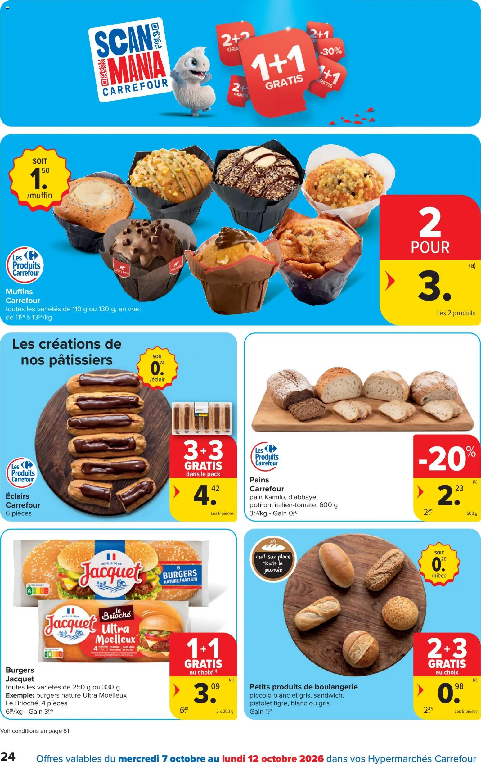 {H1} | Pagina: 24 | Producten: NOS, Brioche, La, Muffins