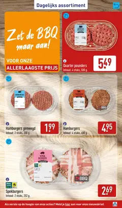 Aldi folder week 25 - Voorbeeld van een folder van Aldi, geldig van 15.06.2026 | Pagina: 33 | Producten: Fogyasztásmérő, Hamburger, Gewicht