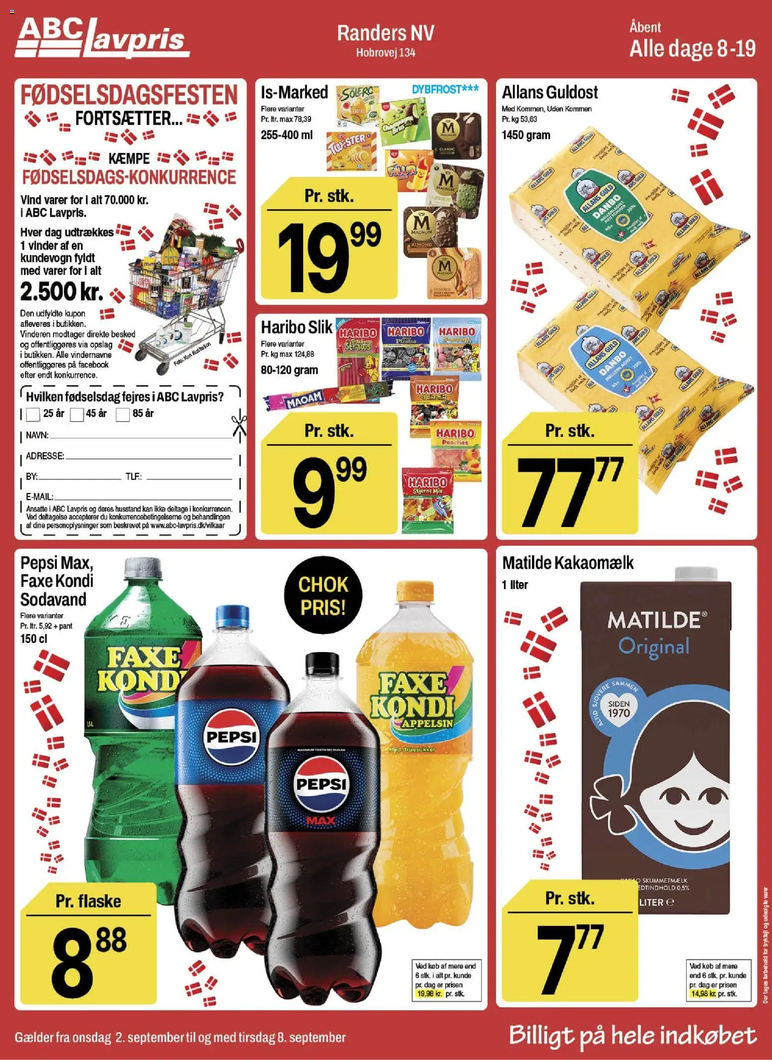 Abc Lavpris tilbudsavis – gyldig fra 02/09/2026 | Side: 1