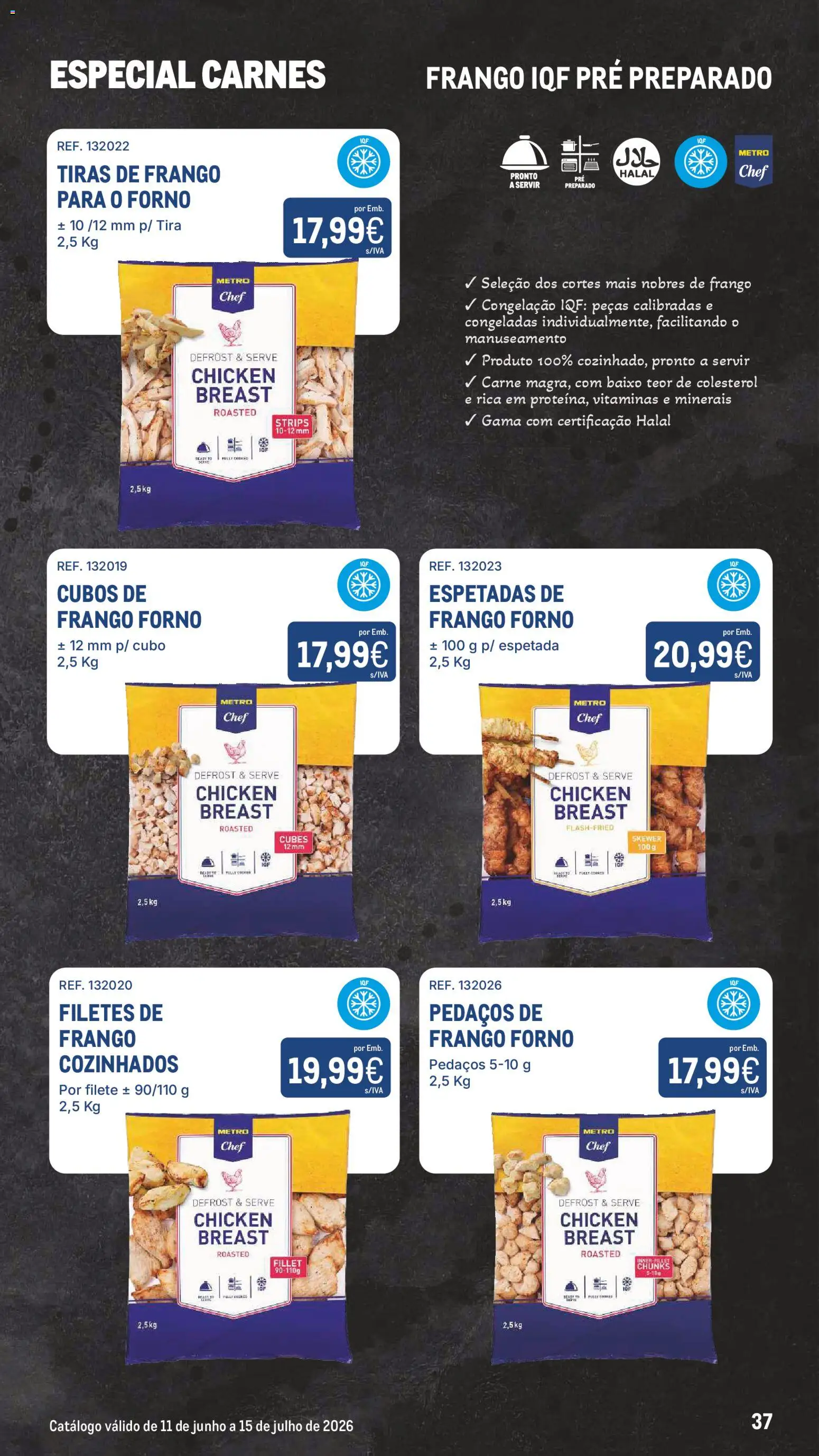 Makro Especial Carnes │ válido de 11.06.2026 | Página: 37 | Produtos: Forno, O forno, Frango, Carne