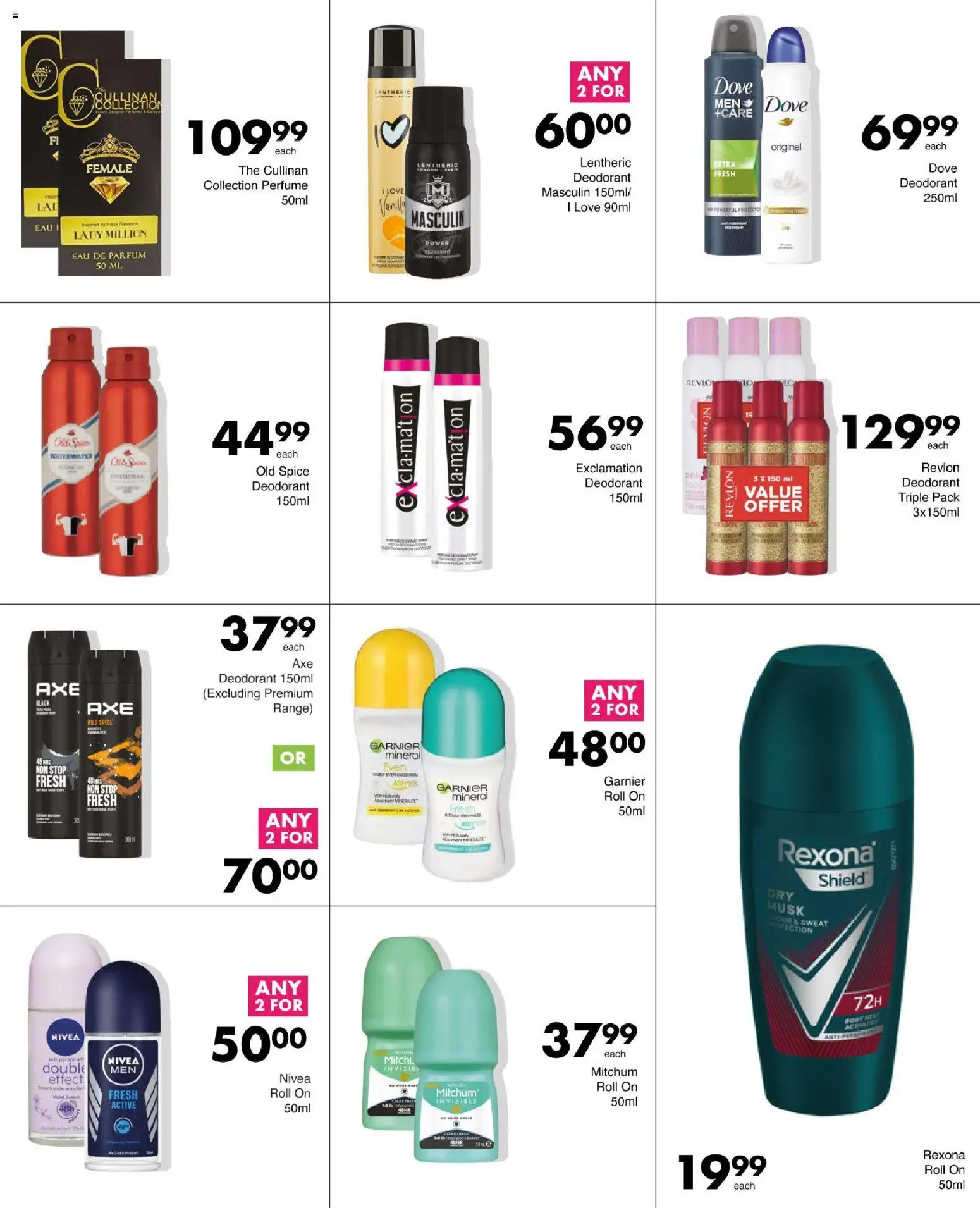 New Save catalogue – valid from 13/08/2026 | Page: 67 | Products: Perfume, Deodorant