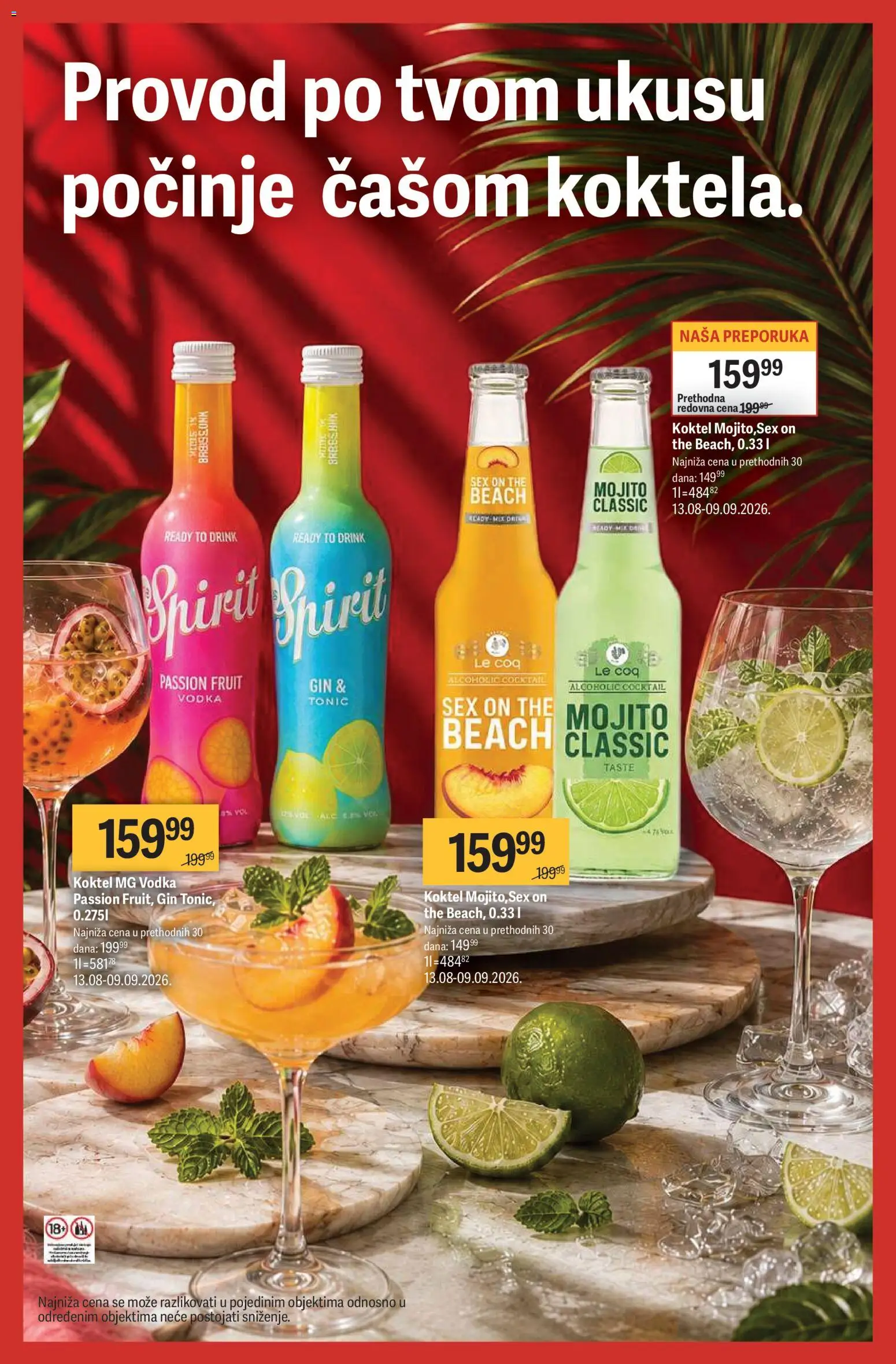 Maxi katalog - važi od 27.08.2026 | Strana: 2 | Proizvode: Vodka, Gin, Tonic