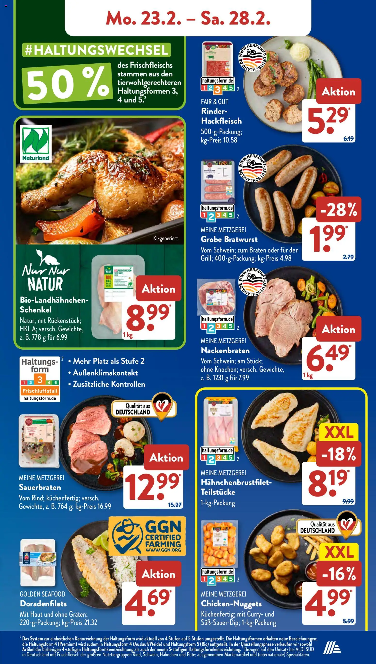 Aldi Süd Prospekt 	 – gültig ab 23.02.2026 | Seite: 5 | Produkte: Up2fashion, Socken, Pyjama, Jeans