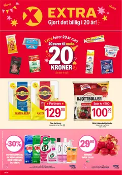 Forhåndsvisning av Coop Extra kundeavis gyldig fra 05/10/2026
