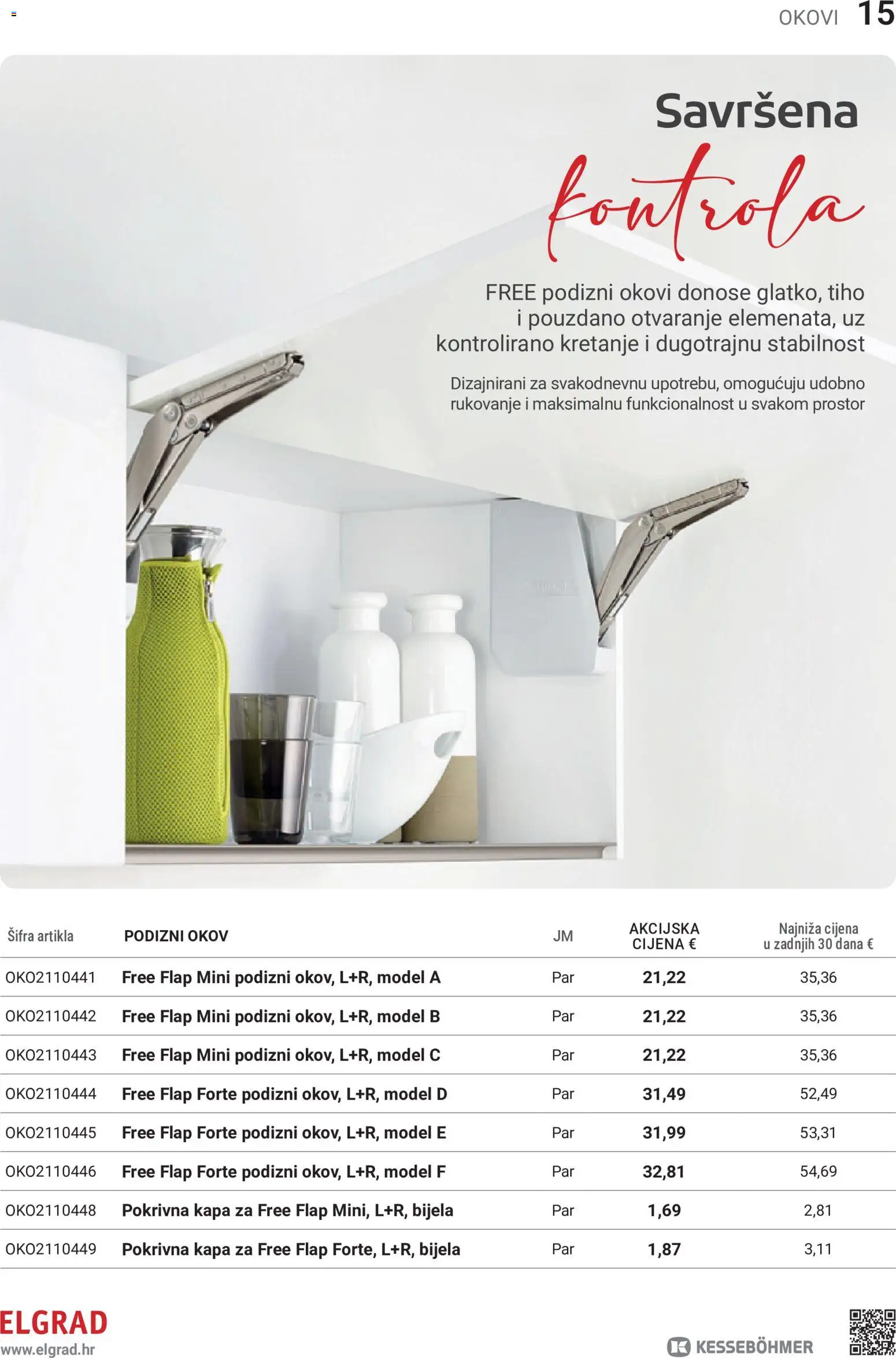 Elgrad katalog | vrijedi od 13.07.2026 | Stranica: 15 | Proizvodi: Kapa
