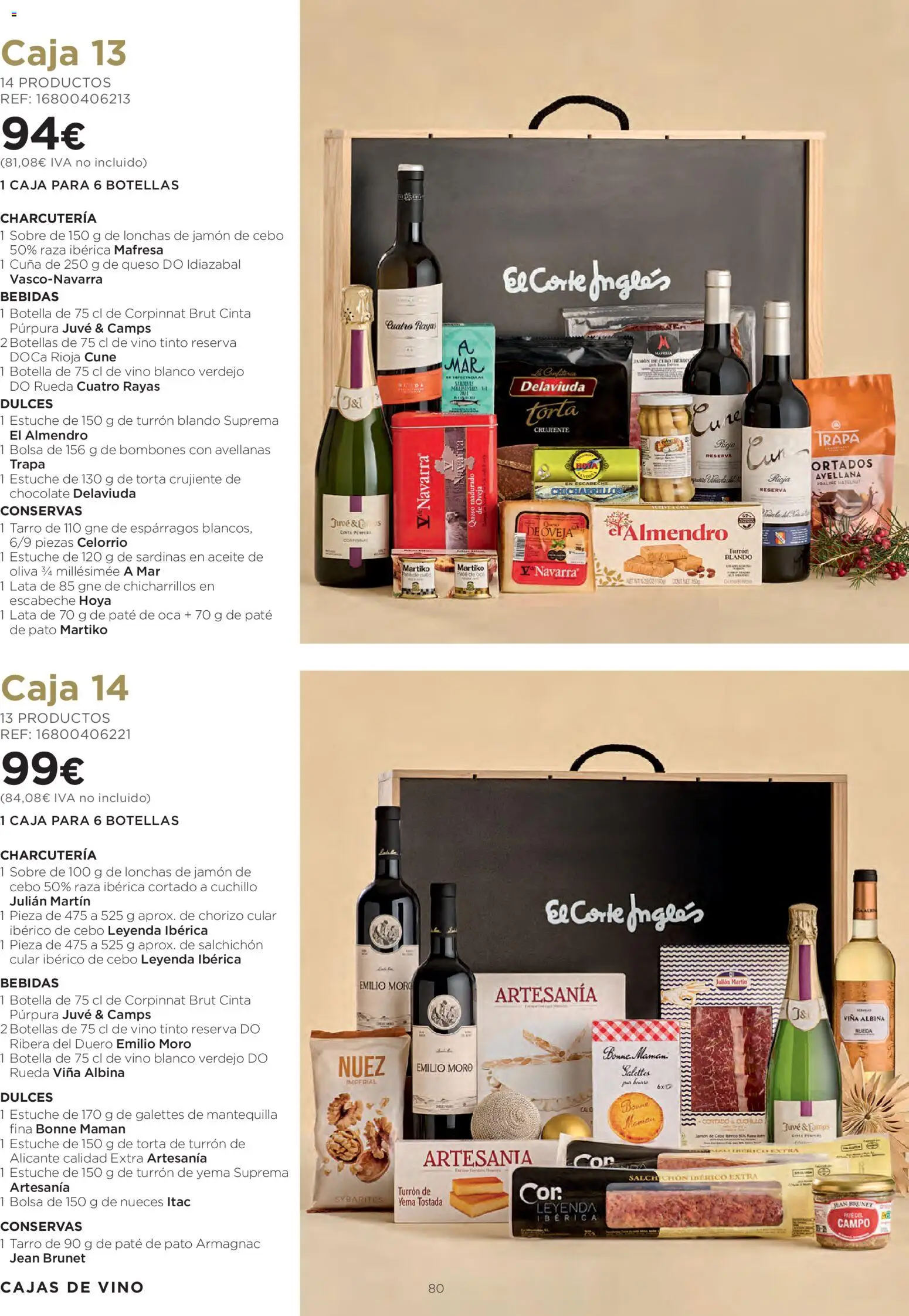 Hipercor - Cestas de Navidad Cataluňa │ válido desde el 08/10/2026 | Página: 80