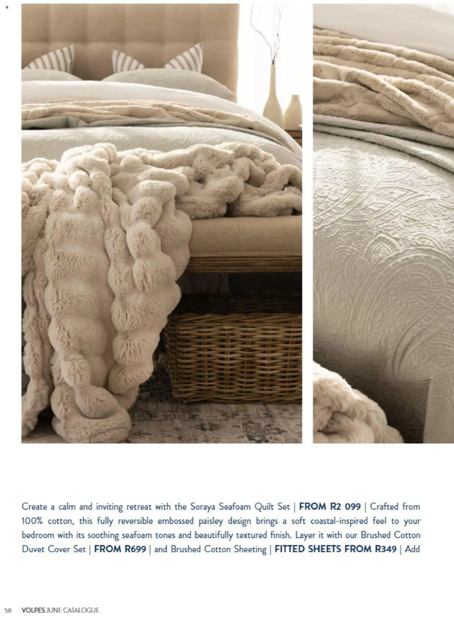 New Volpes catalogue – valid from 01/07/2026 | Page: 58 | Products: Cover, Duvet