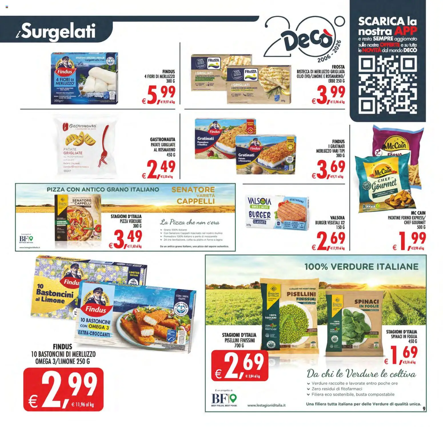 Volantino Decò del 28.04.2026 | Pagina: 9 | Prodotti: Limone, Olio, Forno, Macinato