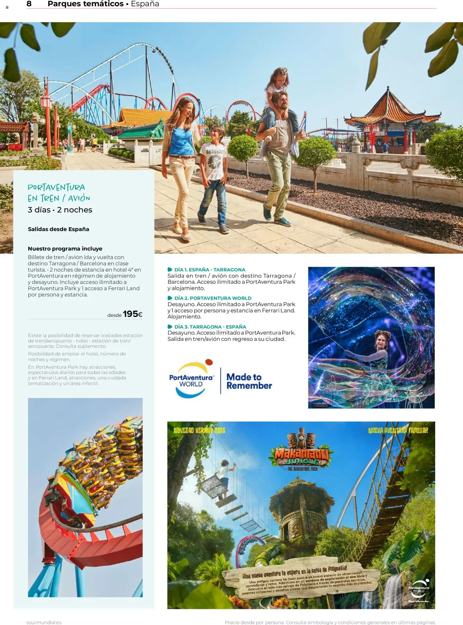 Viajes El Corte Inglés Especial familias │ válido desde el 28.04.2026 | Página: 8 | Productos: Té