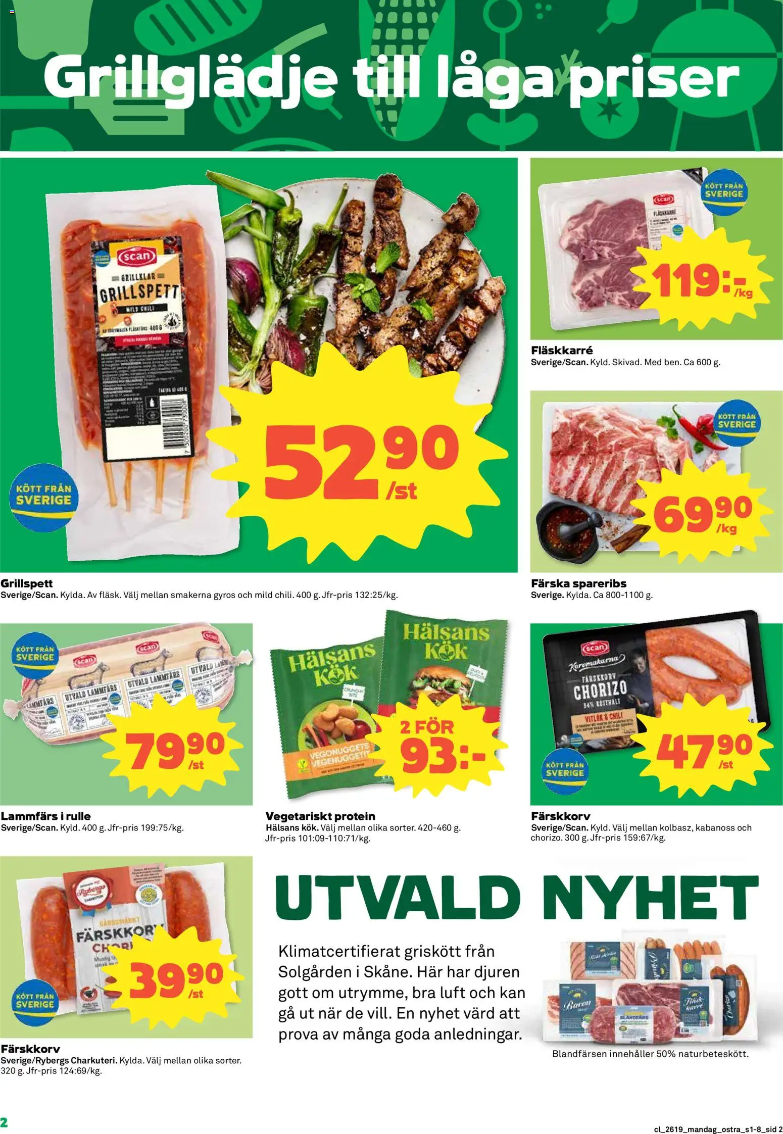 Coop Daglivs reklamblad aktuell från 04.05.2026 | Sida: 2