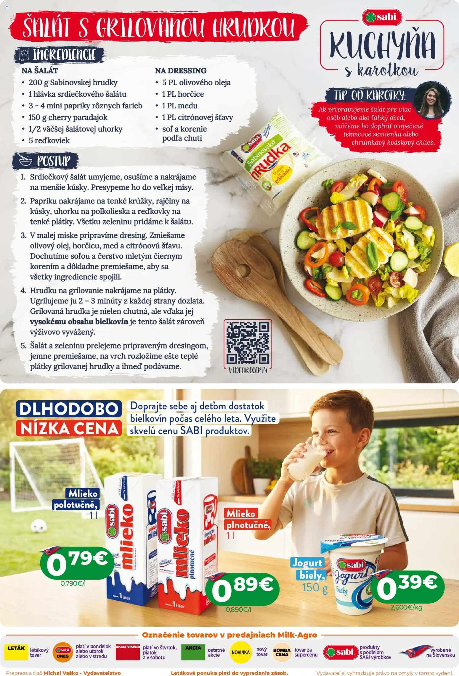 Nové Milk Agro akcie – leták je platný od 08.07.2026 | Strana: 2 | Produkty: Kuchyňa, Korenie, Med, Uhorky