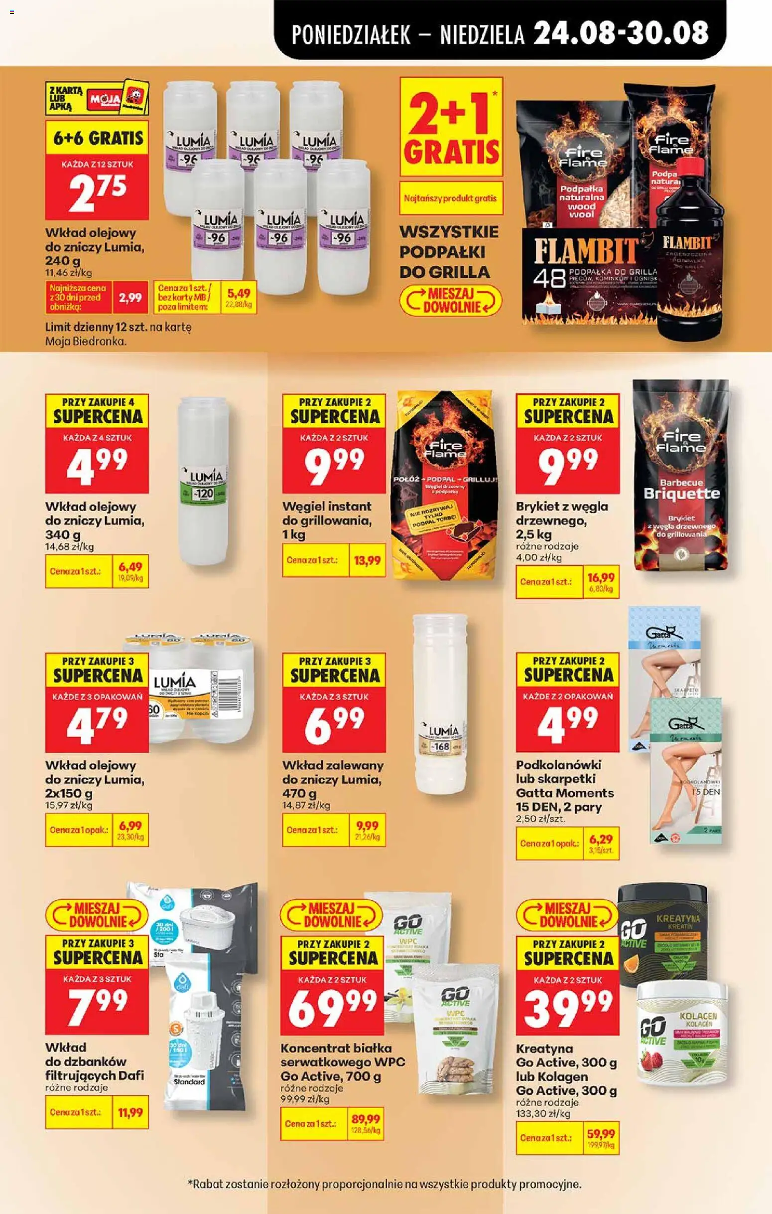 Biedronka Polsko leták od 24.08.2026 | Strana: 63 | Produkty: Kolagen, Karty